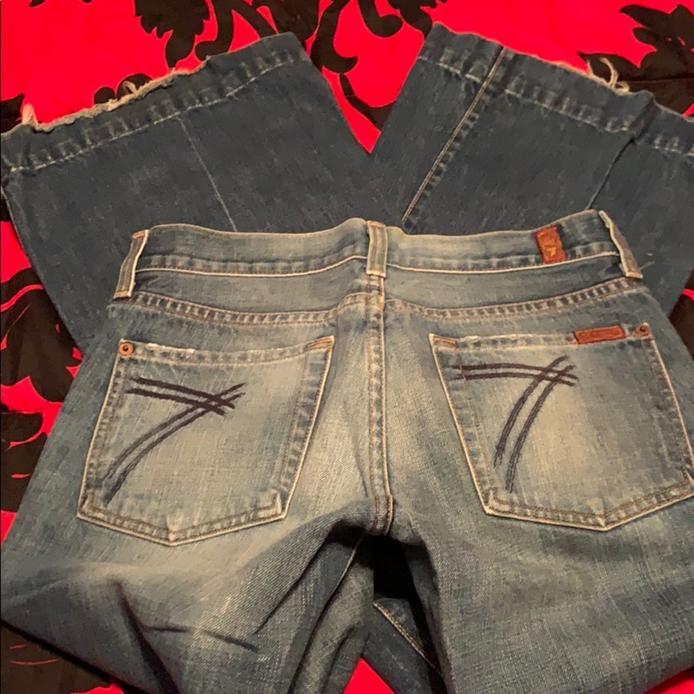 7 for all mankind rojo